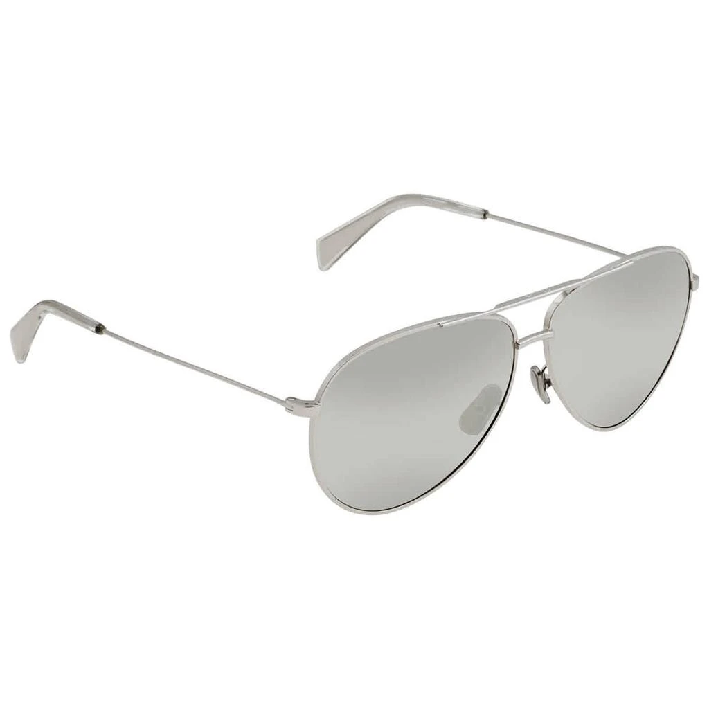 商品Celine|Celine Silver Flash Pilot Unisex Sunglasses CL40062U 16C 59,价格¥885,第1张图片
