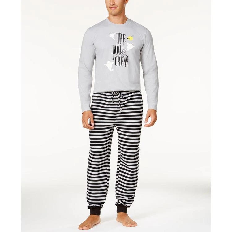 商品Family Pajamas|Men's Boo Crew Knit Pajama Set, Created for Macy's,价格¥133,第1张图片