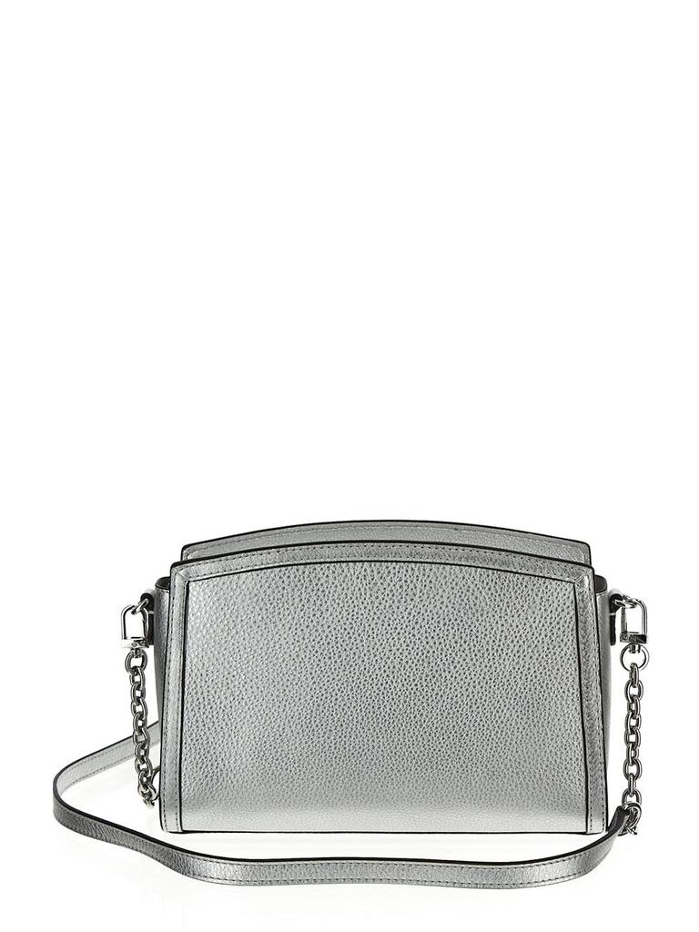 Medium Silver-Tone Shoulder Bag商品第3张图片规格展示