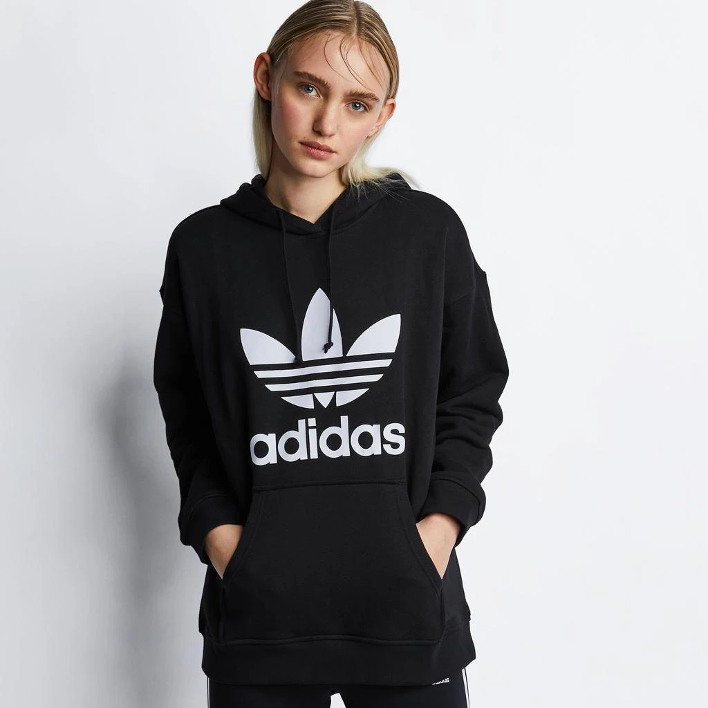 商品Adidas|adidas Trefoil - Women Hoodies,价格¥378,第4张图片详细描述