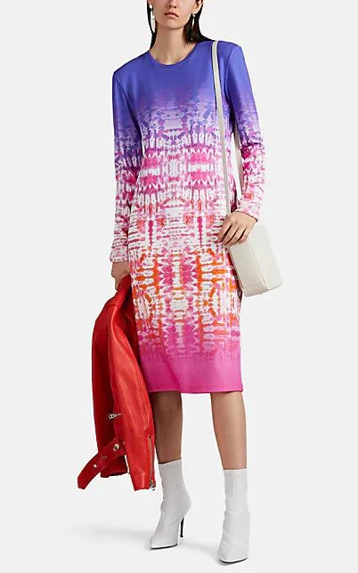 商品Prabal Gurung|Tie-Dyed Print T-Shirt Dress,价格¥1396,第2张图片详细描述