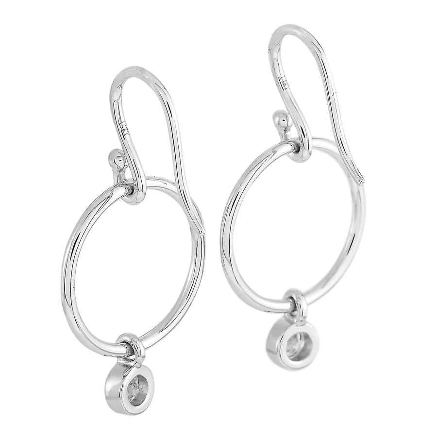 商品LB Exclusive|14K White Gold 0.32 ct Diamond Earrings,价格¥3973,第2张图片详细描述
