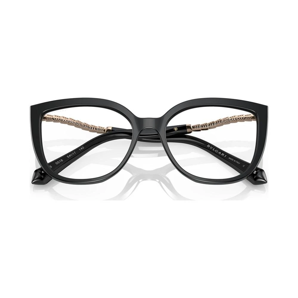 商品BVLGARI|Women's Cat Eye Eyeglasses, BV4214B54-X,价格¥3724,第5张图片详细描述