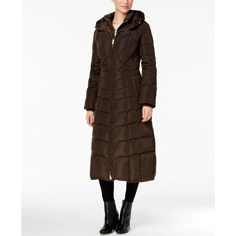 商品JONES NEW YORK|Faux-Fur-Trim Down Maxi Coat,价格¥1796,第3张图片详细描述