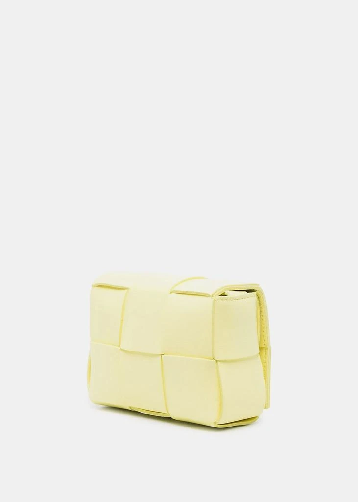 商品Bottega Veneta|Bottega Veneta Yellow Cassette Shoulder Bag,价格¥7073,第3张图片详细描述