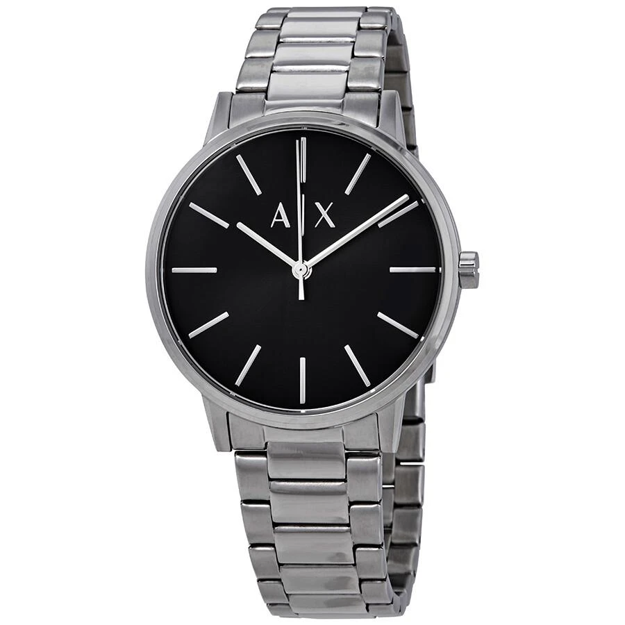 商品Armani Exchange|Cayde Black Dial Men's Watch AX2700,价格¥585,第1张图片