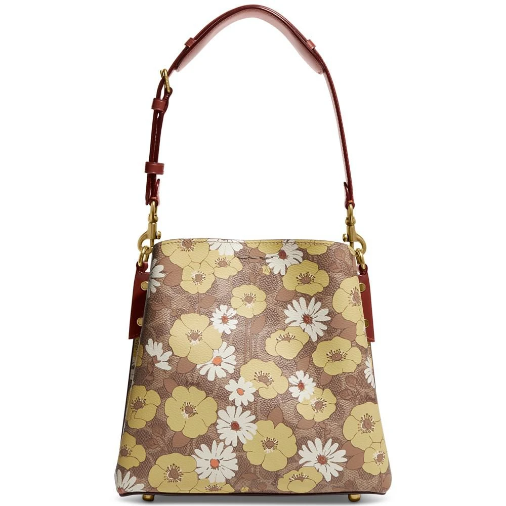 商品Coach|Willow Leather Bucket Satchel Bag,价格¥1463,第2张图片详细描述