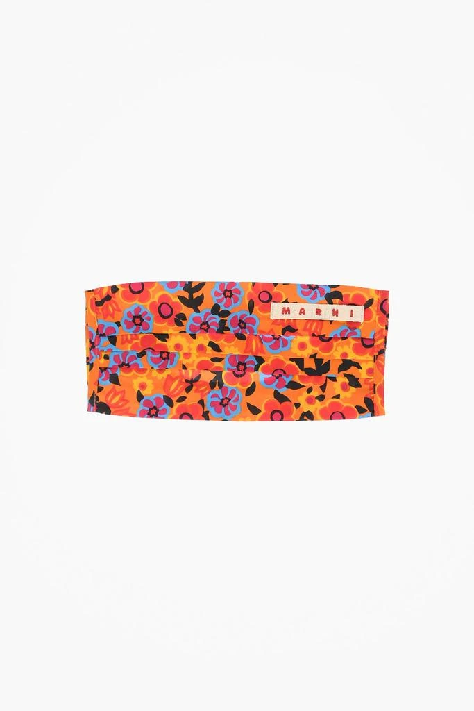 商品Marni|Marni Floral patterned Face Mask Cover,价格¥510,第1张图片