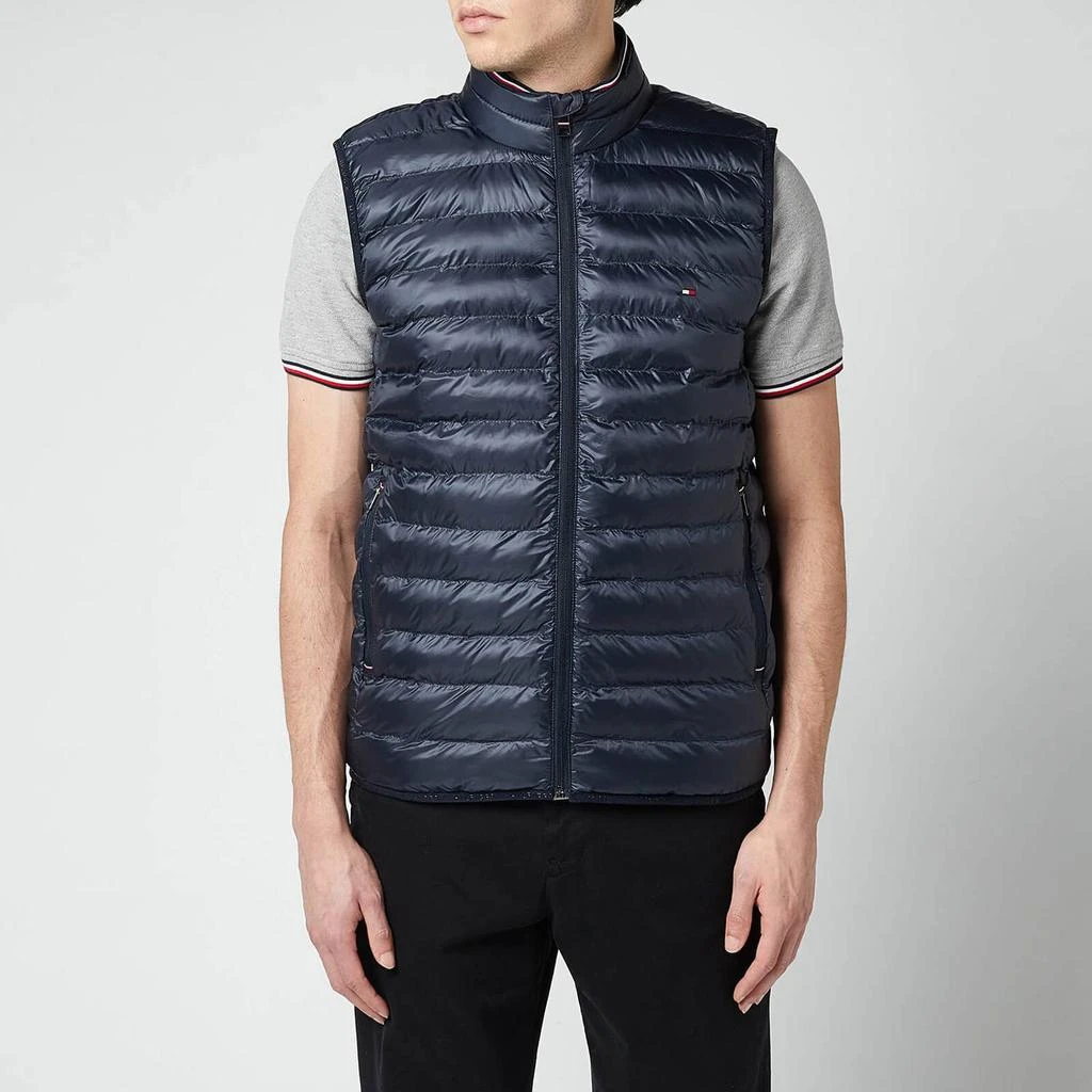 商品Tommy Hilfiger|Tommy Hilfiger Men's Packable Circular Gilet - Desert Sky,价格¥1005,第1张图片