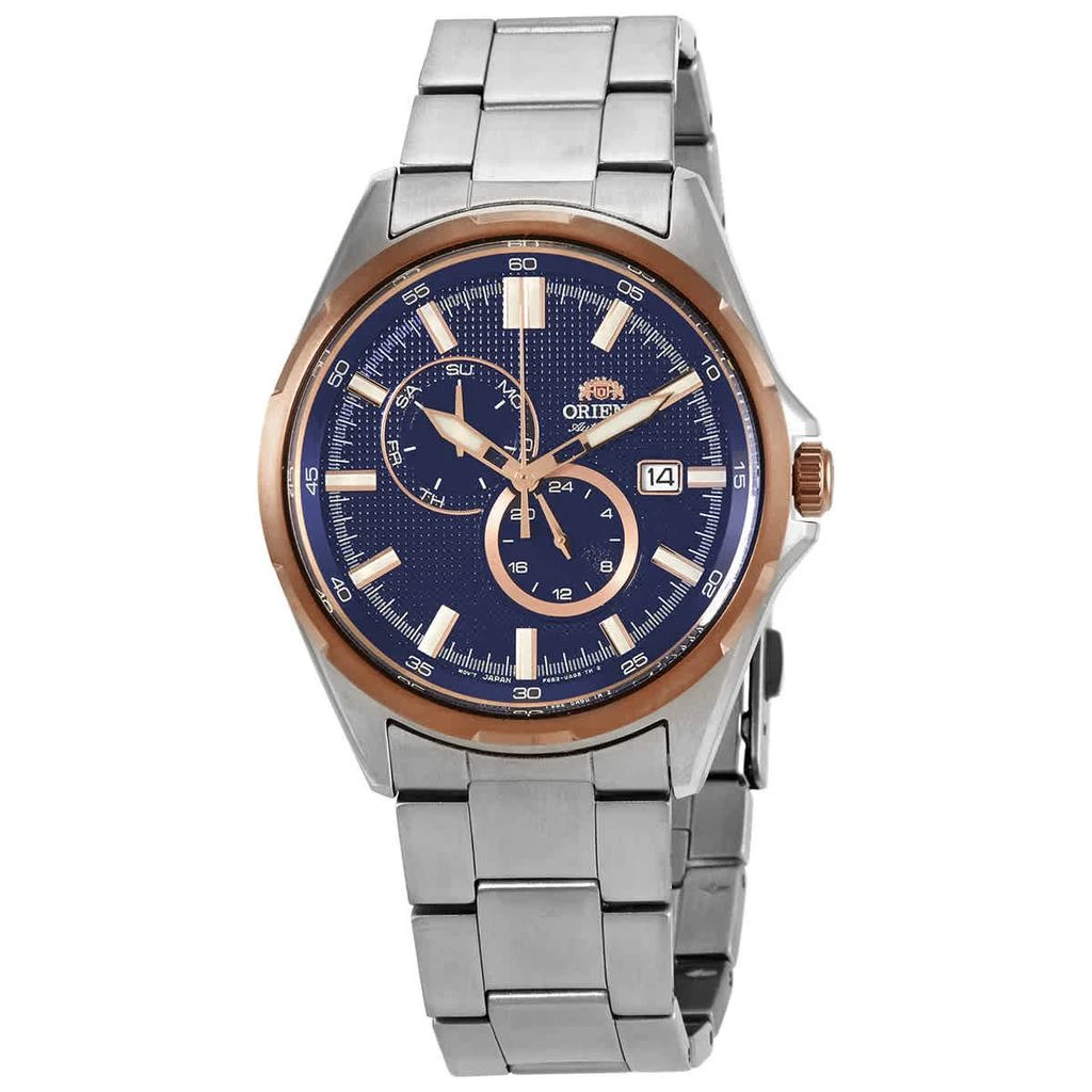 商品Orient Star|Orient Mechanical Automatic Blue Dial Mens Watch RA-AK0601L10B,价格¥1414,第1张图片