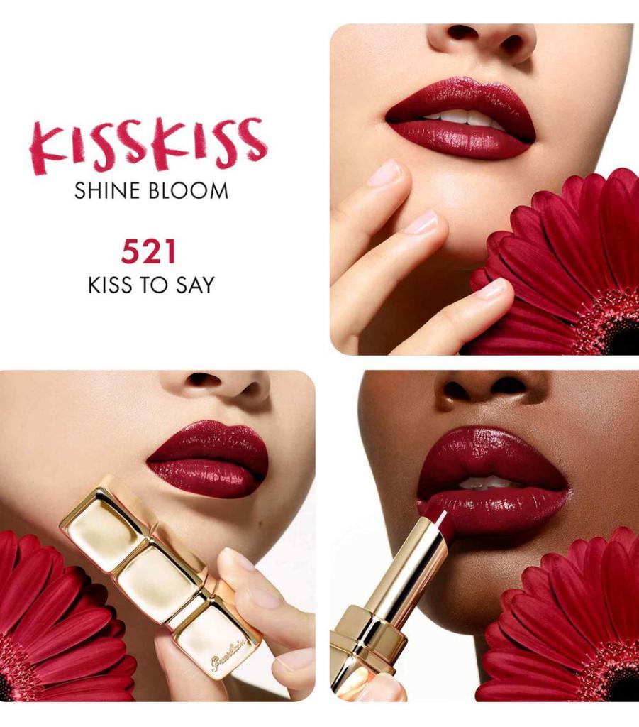 商品Guerlain|KissKiss Shine Bloom Lipstick,价格¥267,第5张图片详细描述