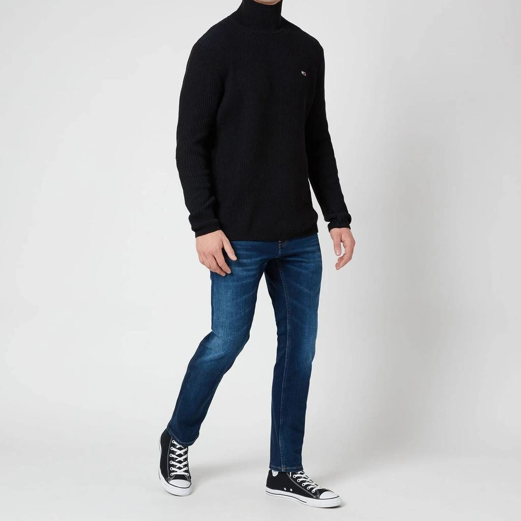 商品Tommy Hilfiger|Tommy Jeans Men's Scanton Slim Jeans - Aspen Dark Blue Stretch,价格¥513,第3张图片详细描述