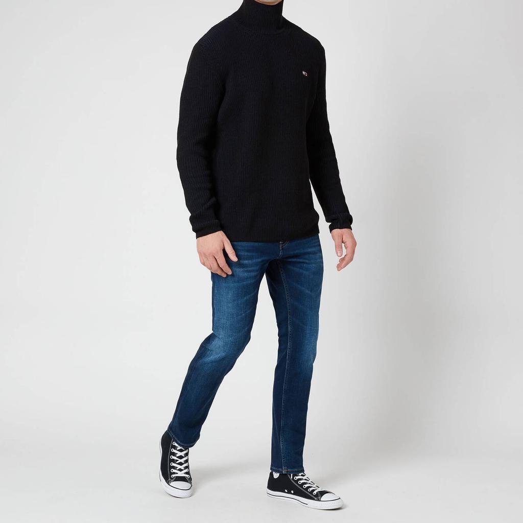商品Tommy Hilfiger|Tommy Jeans Men's Scanton Slim Jeans - Aspen Dark Blue Stretch,价格¥461-¥659,第5张图片详细描述