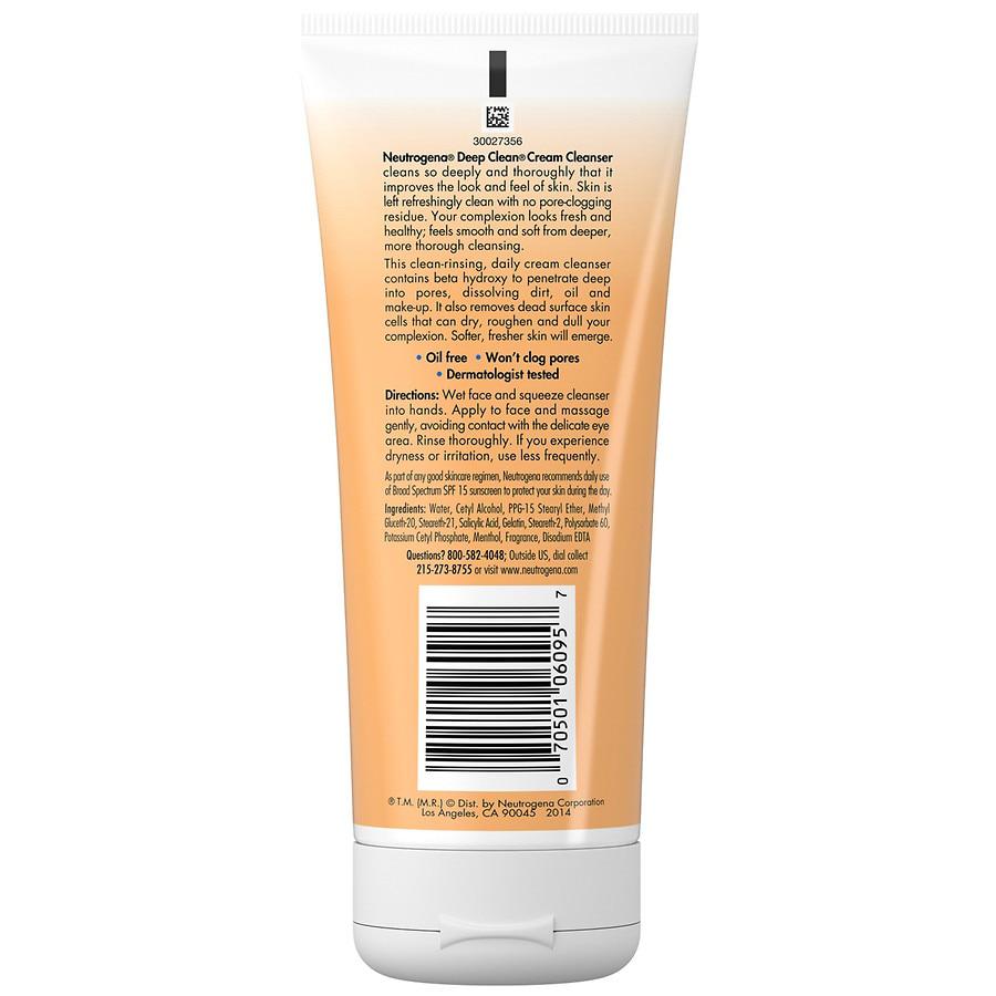 Oil-Free Daily Facial Cream Cleanser商品第2张图片规格展示