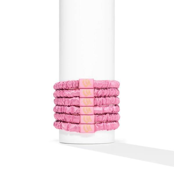 SILKE Hair Ties Blossom Powder - Pink商品第2张图片规格展示