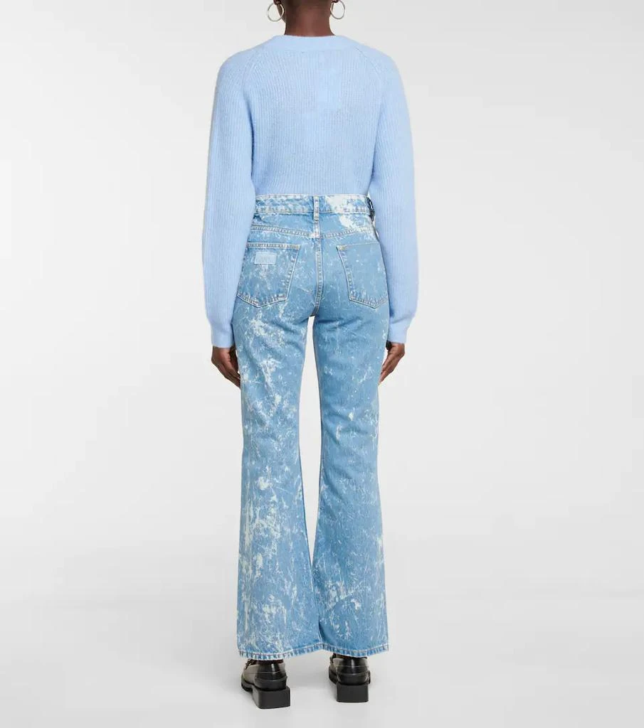 商品Ganni|Betzy high-rise flared jeans,价格¥545,第3张图片详细描述