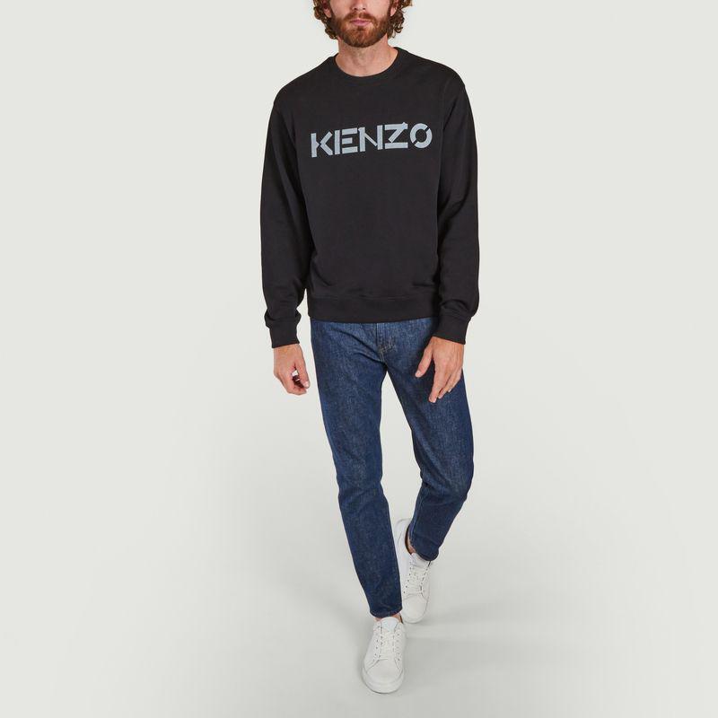 Kenzo Logo Sweatshirt BLACK Kenzo商品第4张图片规格展示