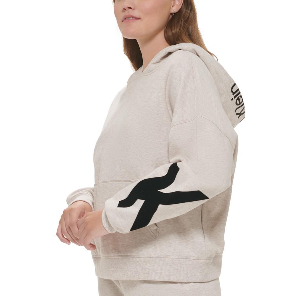 商品Calvin Klein|Women's Long-Sleeve Hooded Sweatshirt,价格¥299,第5张图片详细描述