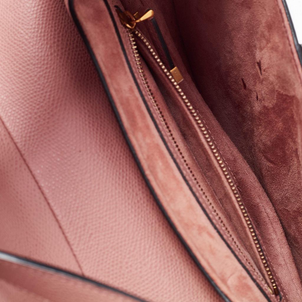 Dior Pink Leather Saddle Shoulder Bag商品第8张图片规格展示