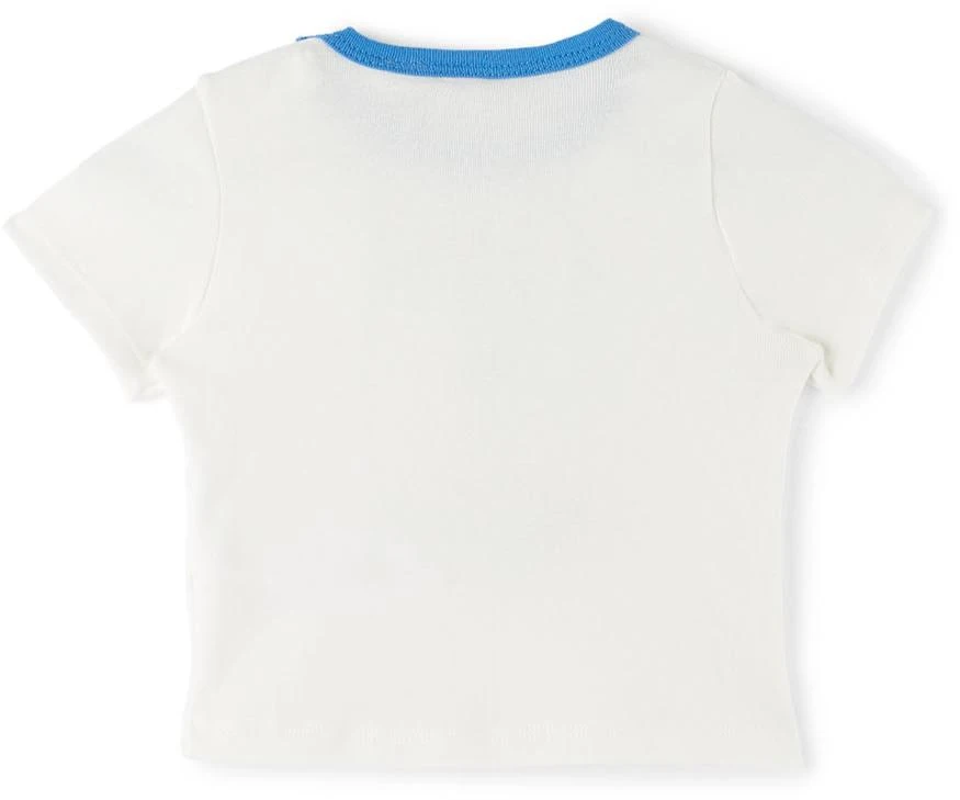 商品PETIT BATEAU|Baby White Sailor Motif T-Shirt,价格¥166,第2张图片详细描述