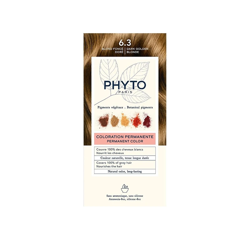 PHYTO发朵全色系染发剂112ml（显影乳液50ml+染色剂50ml+发膜12ml） 商品