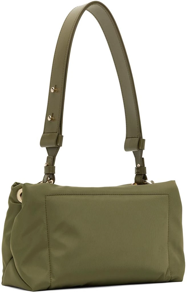 商品Ganni|Khaki Medium Pillow Baguette Bag,价格¥1445,第3张图片详细描述