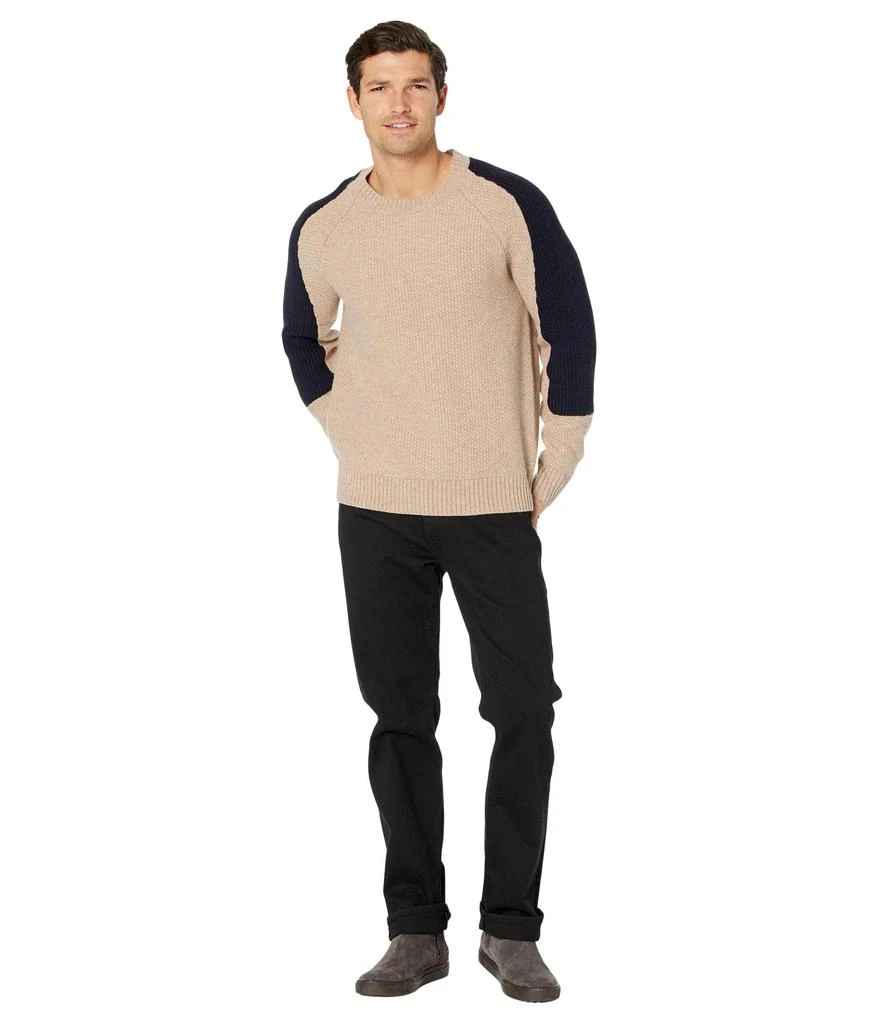 商品Calvin Klein|Long Sleeve Relaxed Recycled Cashmere Blend Stitch 7GG Sweater,价格¥644,第4张图片详细描述