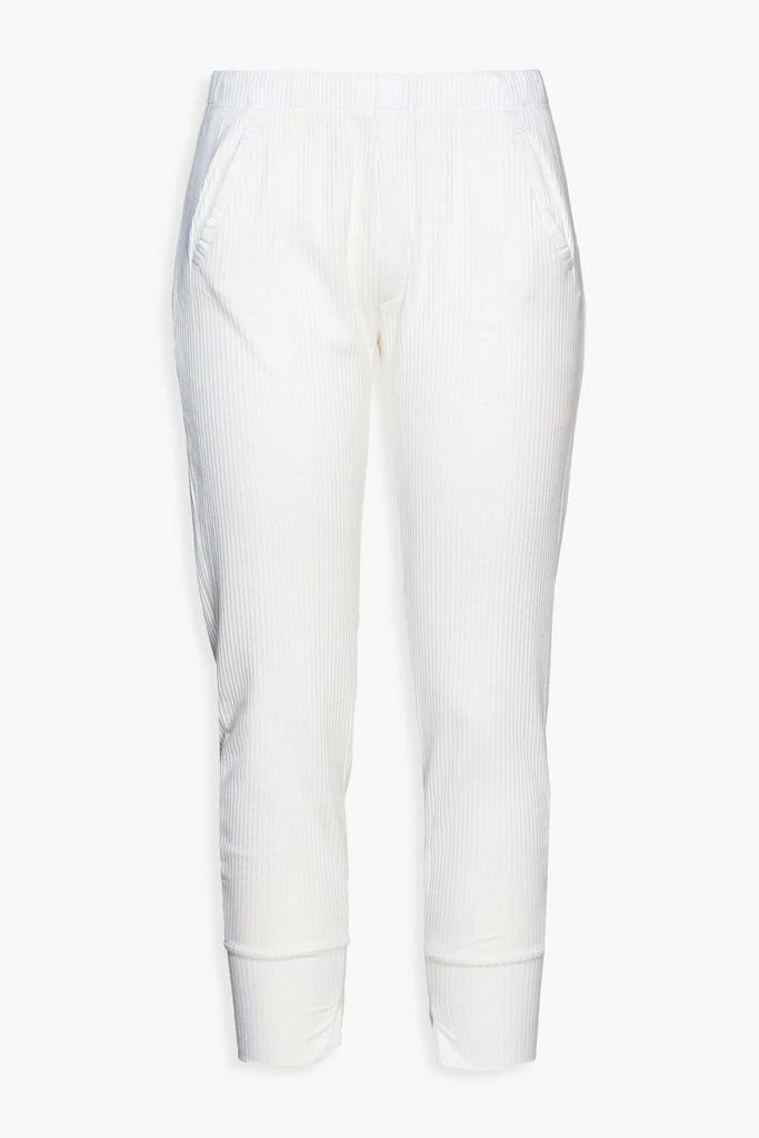 商品Enza Costa|Ribbed jersey slim-leg pants,价格¥226,第1张图片