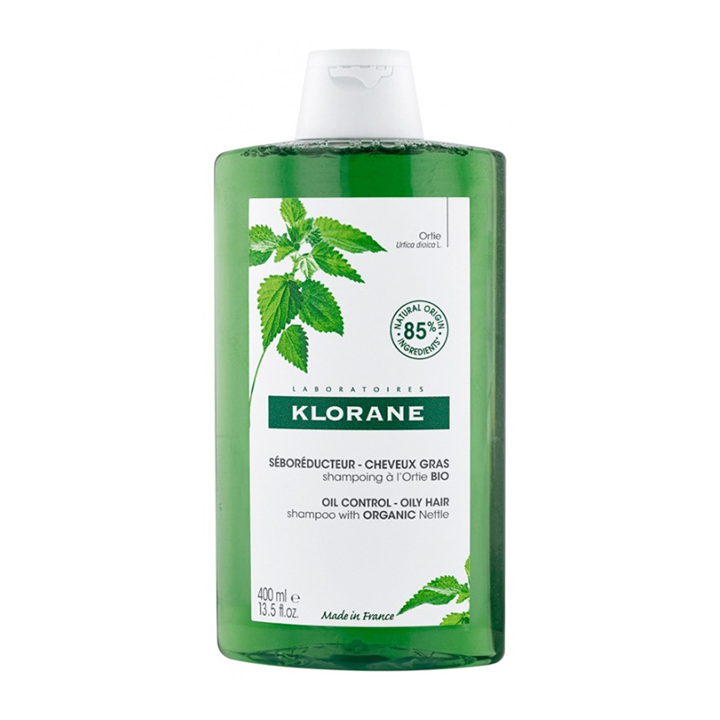 商品KLORANE|Klorane康如荨麻清爽控油洗发水400ml 去油护发蓬松神器,价格¥162,第1张图片