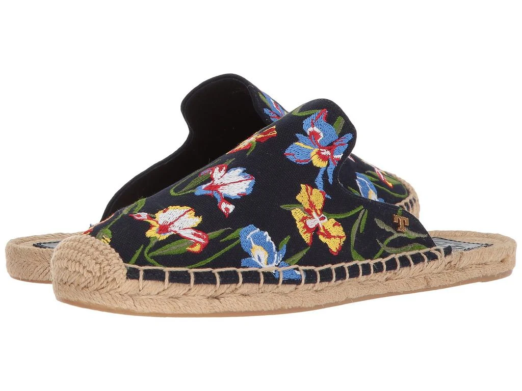 商品Tory Burch|Max Espadrille Flat Slide,价格¥482,第1张图片