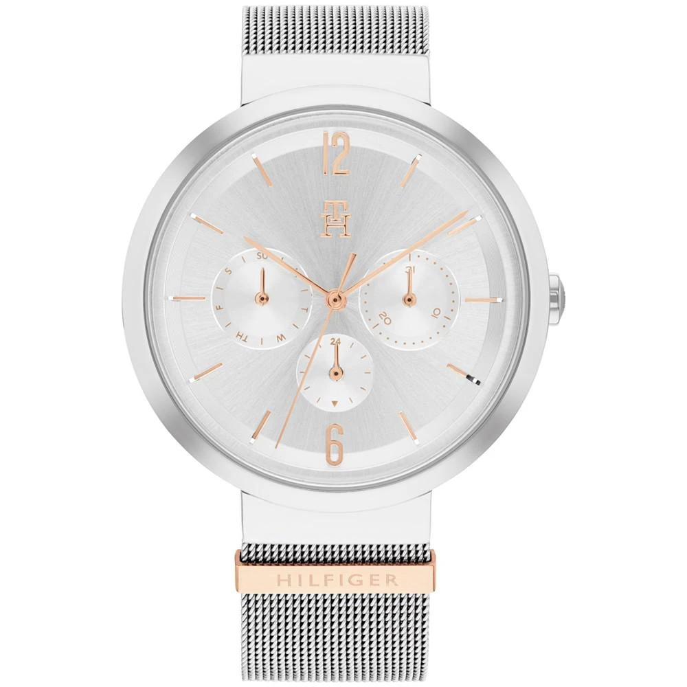 商品Tommy Hilfiger|Women's Stainless Steel Mesh Bracelet Watch 40mm,价格¥868,第1张图片