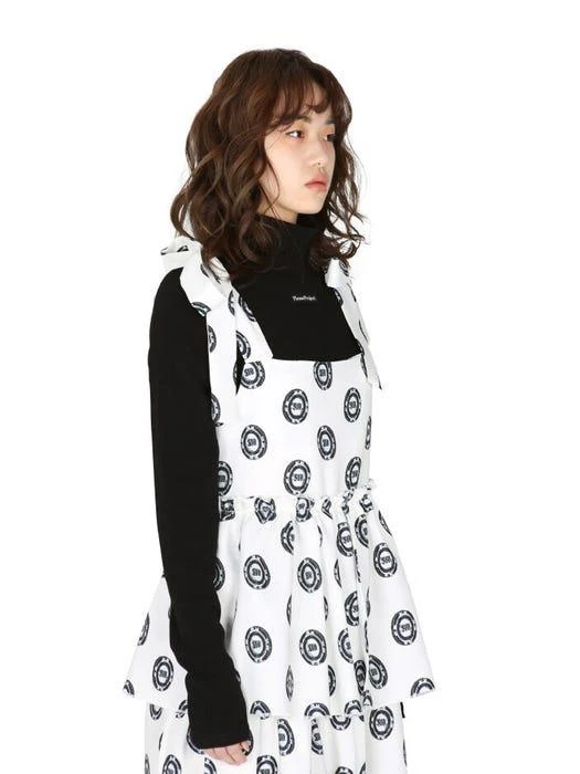 商品PLZPROJECT|Chip Pattern Frill Dress,价格¥1584,第4张图片详细描述