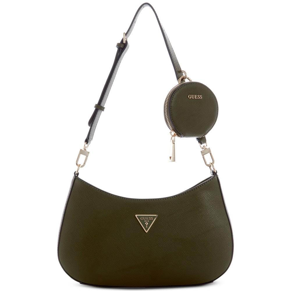 商品GUESS|Alexie Top Zip Shoulder Bag,价格¥390-¥650,第1张图片