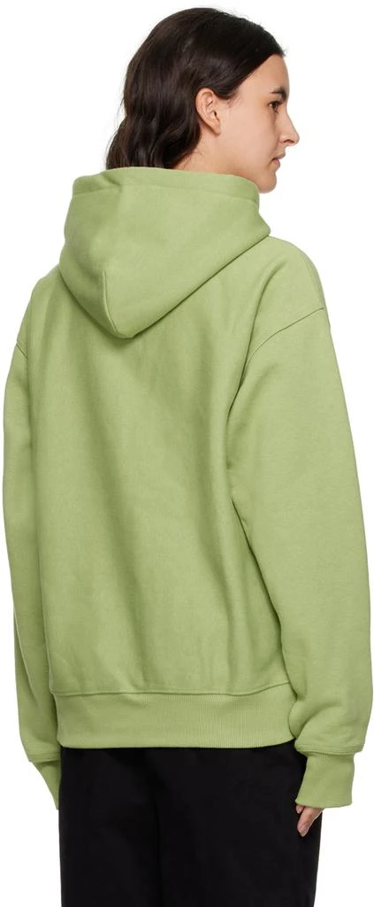 商品STUSSY|Green Embroidered Hoodie,价格¥875,第3张图片详细描述