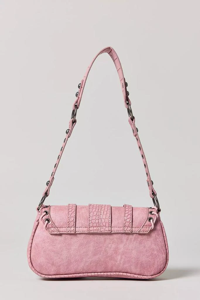 商品Silence + Noise|Silence + Noise Jade Laced Rivet Bag,价格¥472,第4张图片详细描述