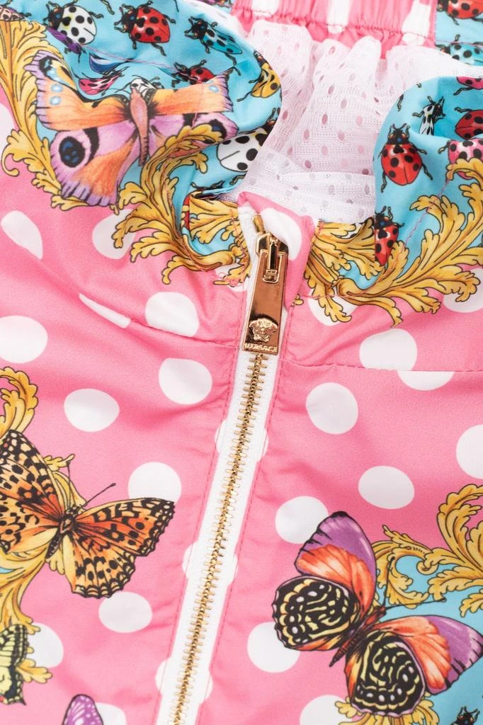商品Versace|Versace Kids Butterflies-Printed Zipped Hooded Jacket,价格¥1939,第3张图片详细描述