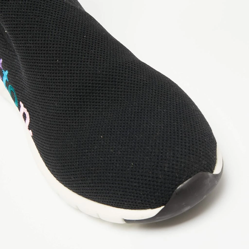 Louis Vuitton Black Knit Fabric Aftergame High-Top Sneakers Size 37.5 商品