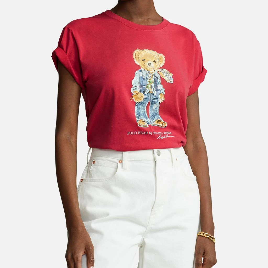 商品Ralph Lauren|Polo Ralph Lauren Short Sleeve Cotton Bear T-Shirt,价格¥1025,第1张图片