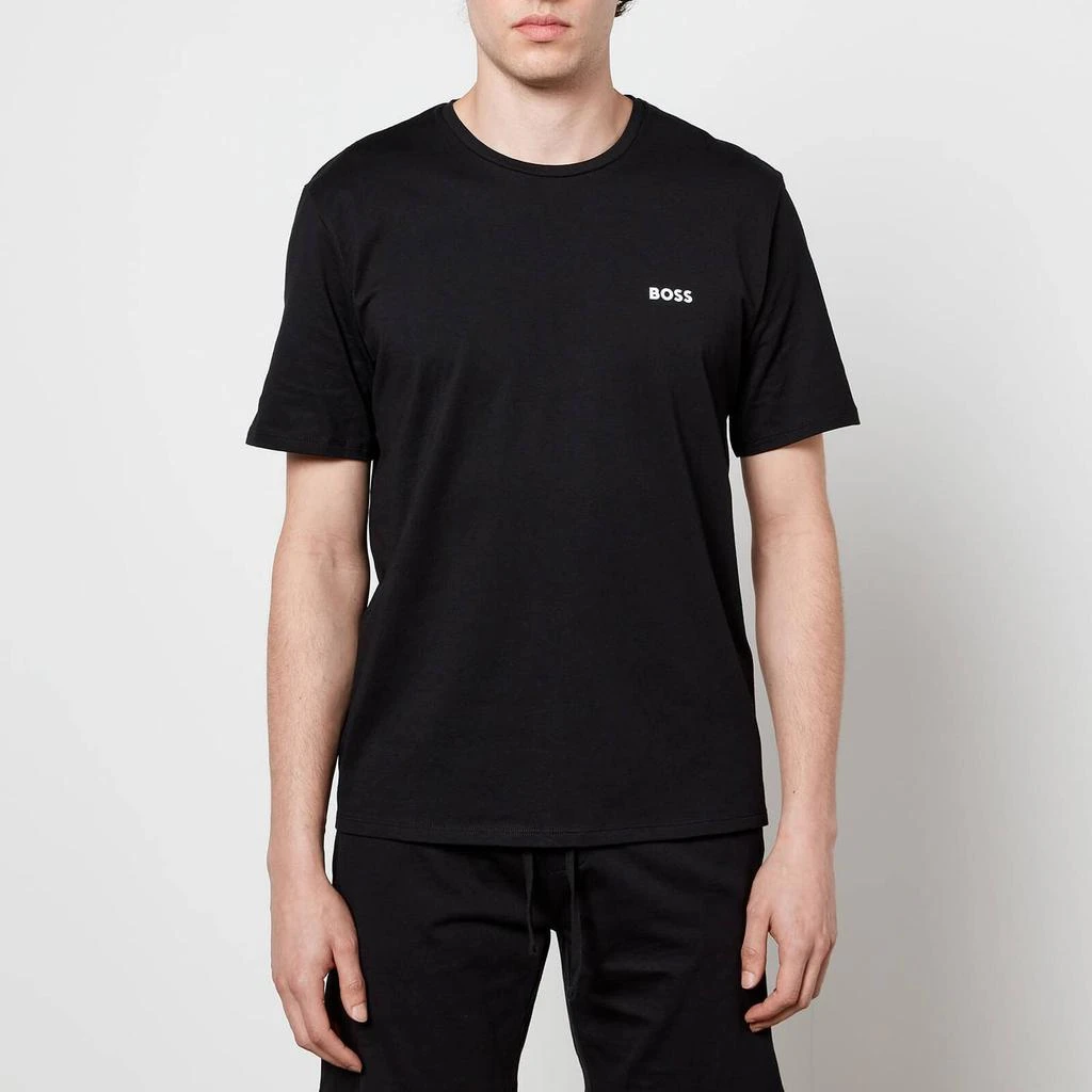 商品Hugo Boss|BOSS Bodywear Men's Fashion T-Shirt - Black,价格¥228,第1张图片详细描述