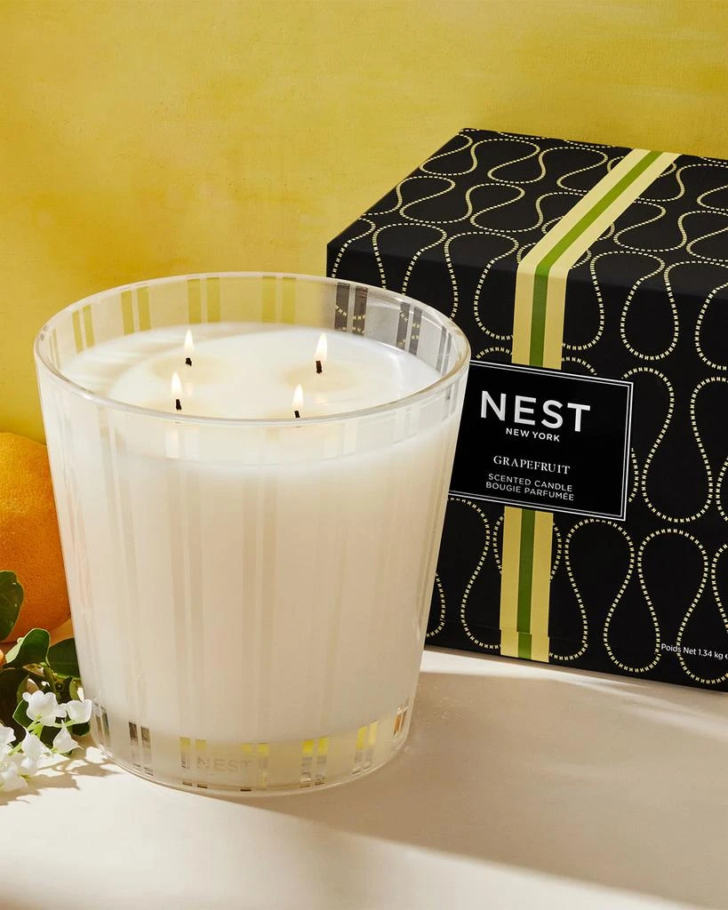 商品NEST New York|Grapefruit Luxury 4 Wick Candle,价格¥1468,第3张图片详细描述