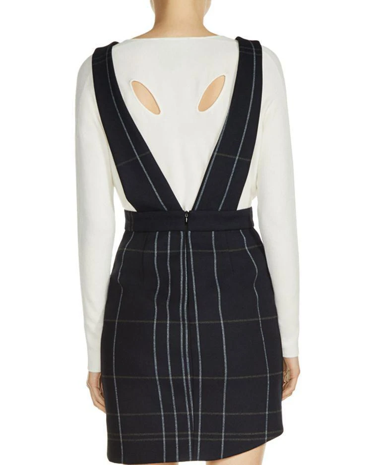 商品Maje|Jola Plaid Skirt with Straps,价格¥1203,第2张图片详细描述