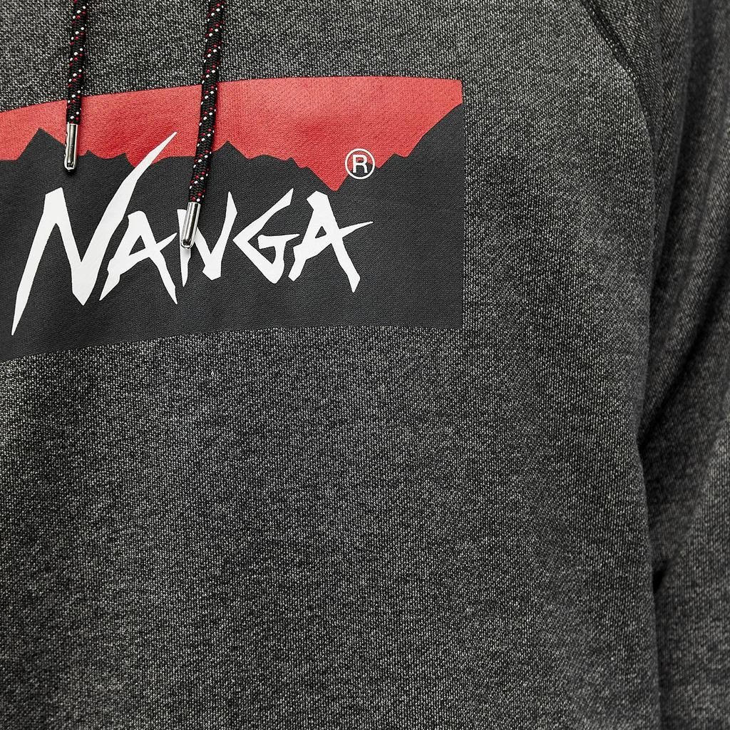 商品NANGA|NANGA Eco Hybrid Box Logo Hoodie,价格¥849,第5张图片详细描述