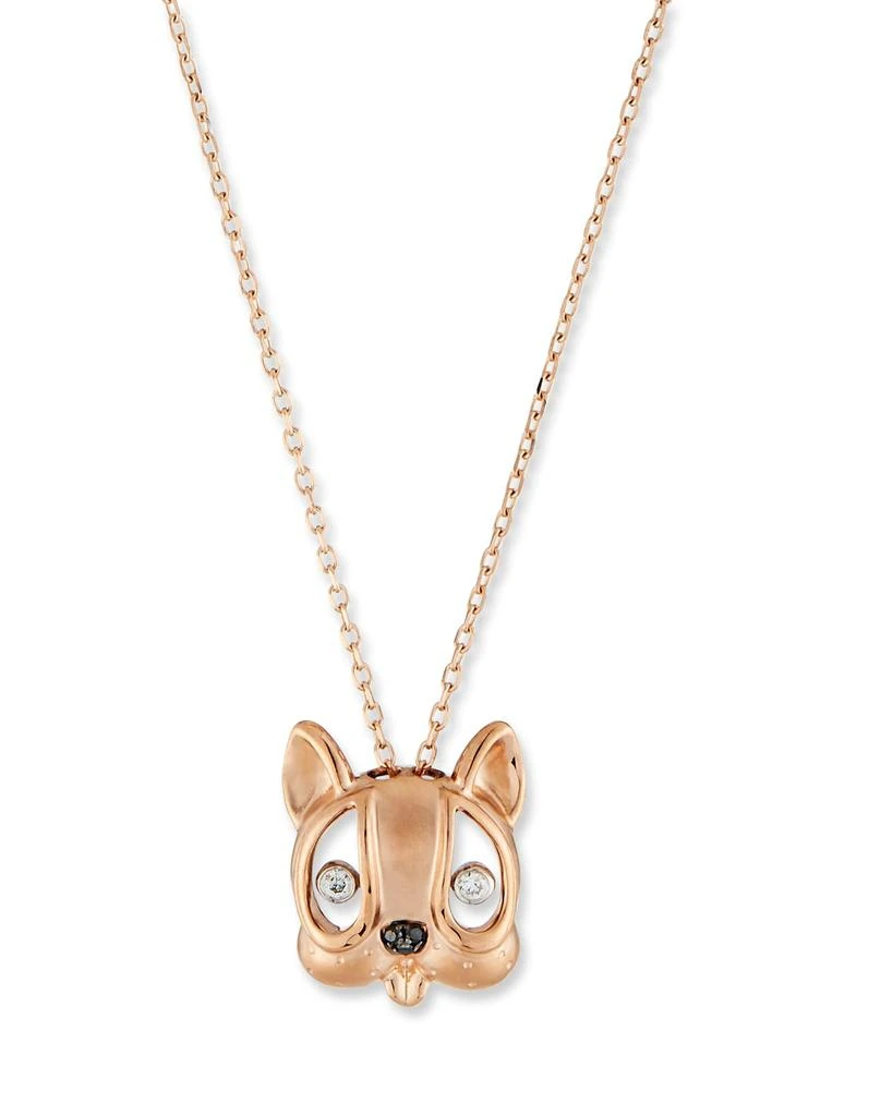 商品Stevie Wren|Diamond Dog Pendant Necklace,价格¥14799,第4张图片详细描述