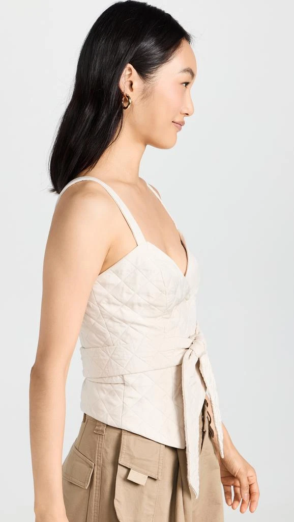 商品MARISSA WEBB|Raya Quilted Wrap Vest,价格¥842,第3张图片详细描述