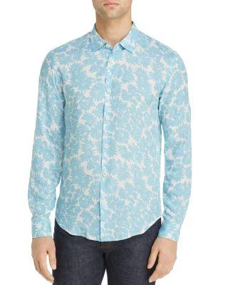 商品Sandro|Flower Slim Fit Shirt - 100% Exclusive,价格¥657,第1张图片