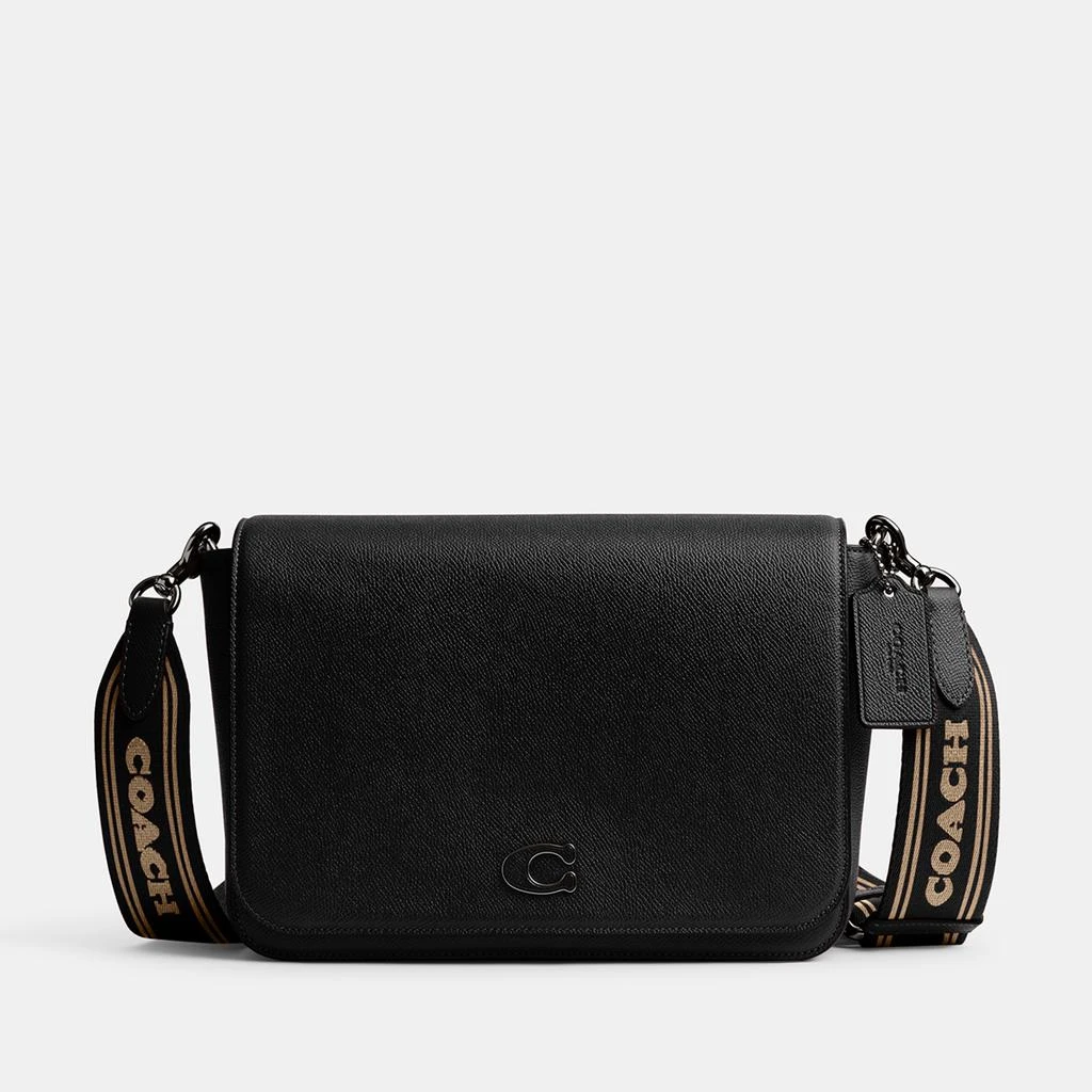 商品Coach|Coach Leather Messenger Bag,价格¥3976,第1张图片