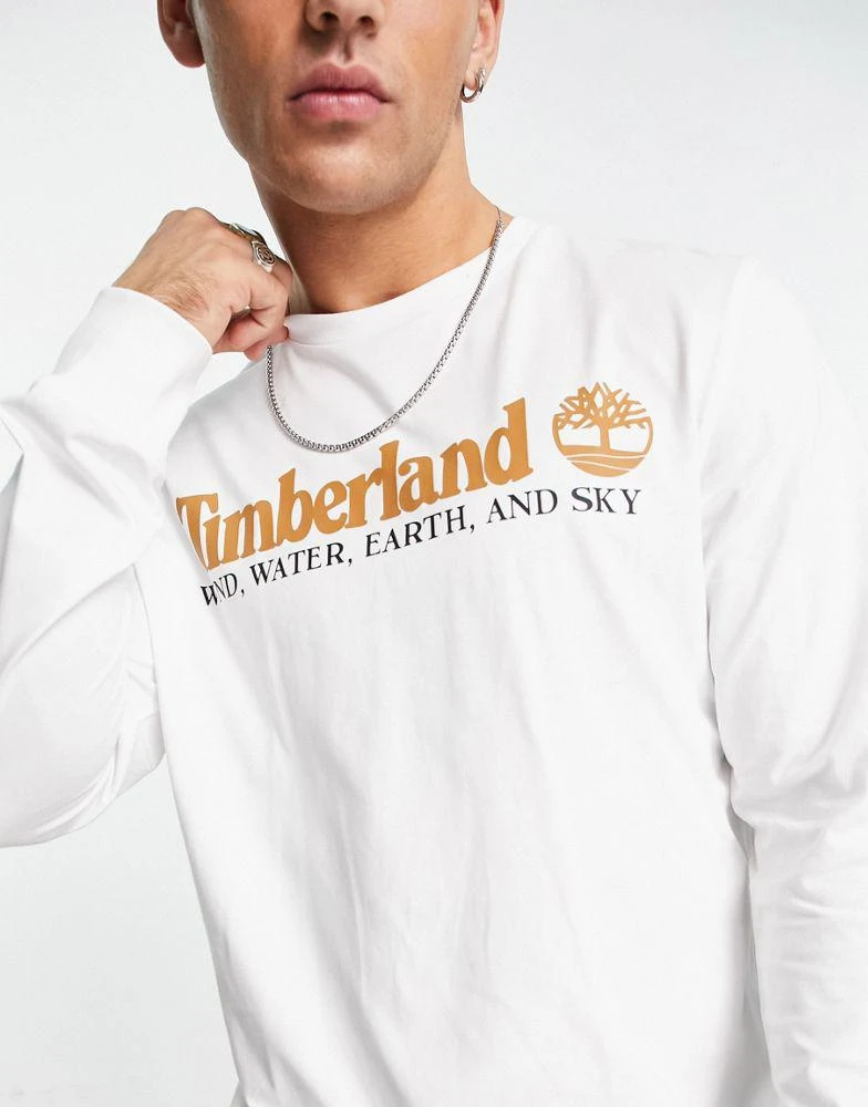 商品Timberland|Timberland long sleeve t-shirt in white,价格¥347,第3张图片详细描述