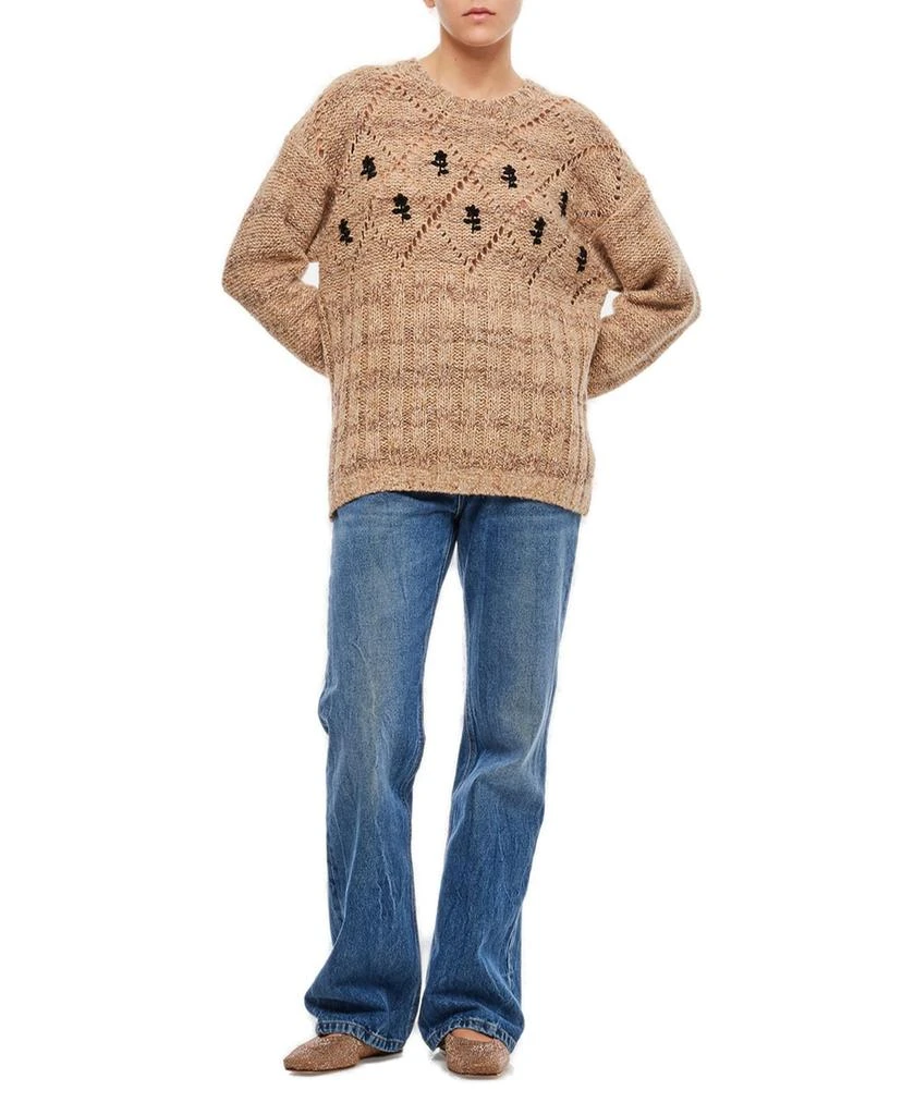 商品CORMIO|Cormio Antonio Floral Embroidered Sweater,价格¥2745,第3张图片详细描述