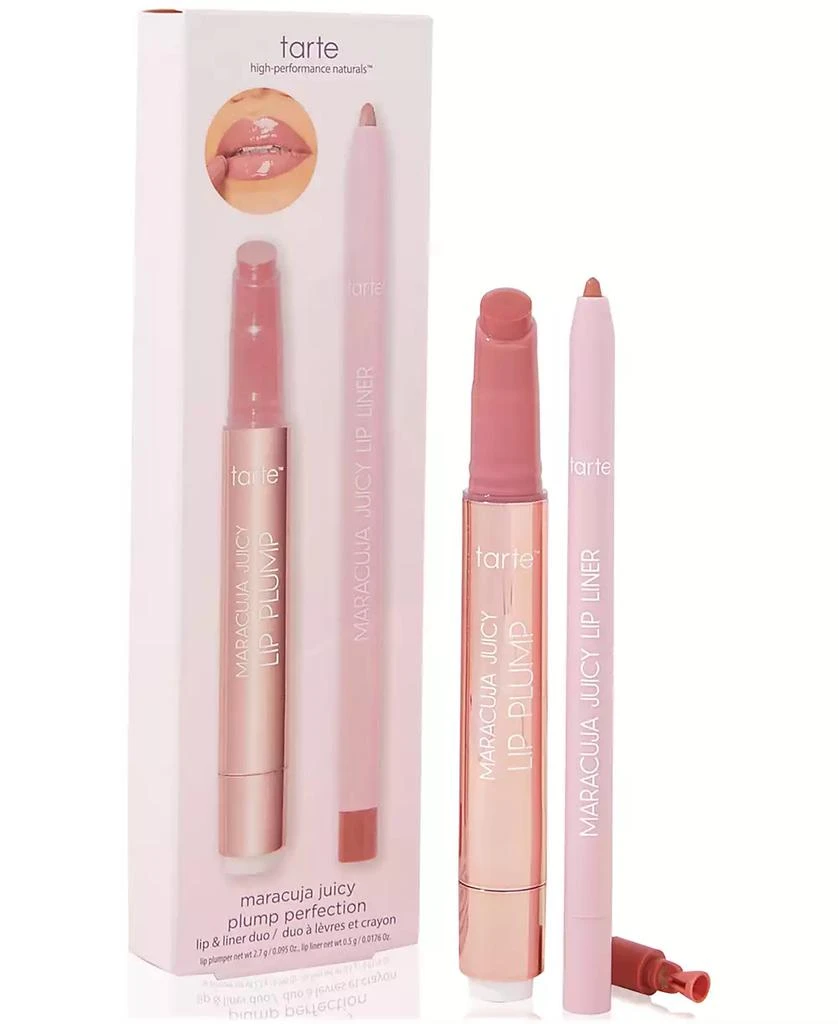 商品Tarte|2-Pc. Maracuja Juicy Plump Perfection Lip & Liner Set,价格¥200,第1张图片