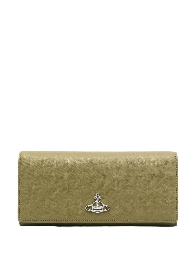 商品Vivienne Westwood|Vivienne Westwood Womens Green Other Materials Wallet,价格¥1580,第1张图片